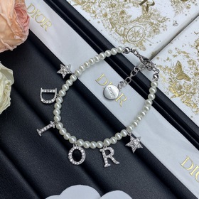 Набор Dior  Ожерелье + браслет  Элег
