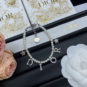 Набор Dior  Ожерелье + браслет  Элег