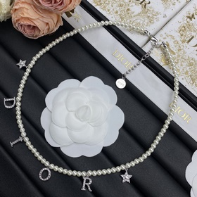 Набор Dior  Ожерелье + браслет  Элег