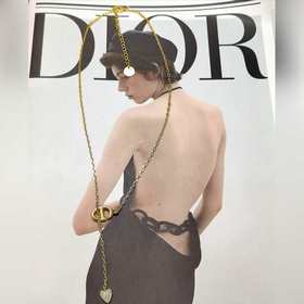 Новое колье Dior CD Heart Diamond