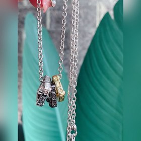 Новое колье с тремя кольцами от Lv Don
