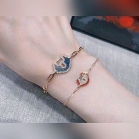 V Позолоченный браслет Mimi Gold 51402