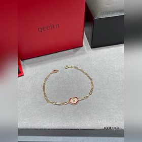 V Позолоченный браслет Mimi Gold 51402
