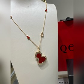 Новое колье Qeelin с 8 бриллиантами в 