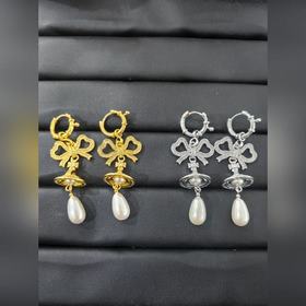 Серьги-подвески «Императрица-вдовствую