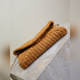 Сумка Calypso из плетёной конопляной в