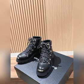 Ботильоны Alexander Wang с шнурками ма