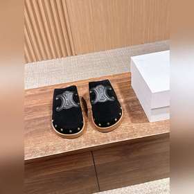 CELINE Новые туфли-мули в стиле Birken