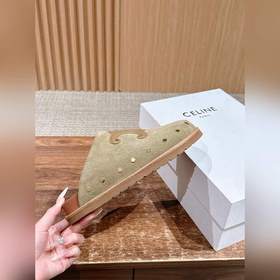 CELINE Новые туфли-мули в стиле Birken