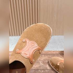 CELINE Новые туфли-мули в стиле Birken