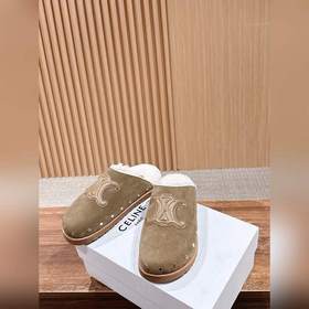 CELINE Новые туфли-мули в стиле Birken