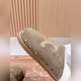CELINE Новые туфли-мули в стиле Birken