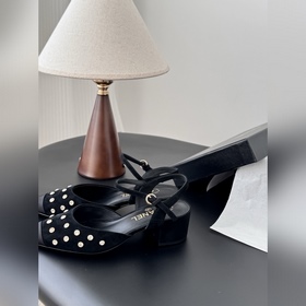 Chanel 25K Новые туфли с жемчужными це