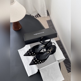 Chanel 25K Новые туфли с жемчужными це