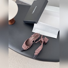 Chanel 25K Новые туфли с жемчужными це