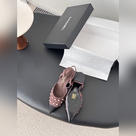 Chanel 25K Новые туфли с жемчужными це