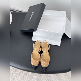 Chanel 25K Новые туфли с жемчужными це
