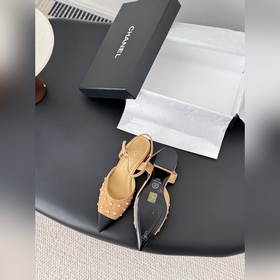 Chanel 25K Новые туфли с жемчужными це