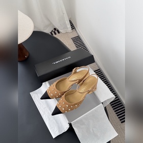 Chanel 25K Новые туфли с жемчужными це