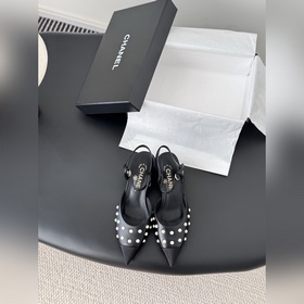 Chanel 25K Новые туфли с жемчужными це