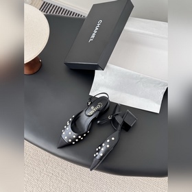 Chanel 25K Новые туфли с жемчужными це