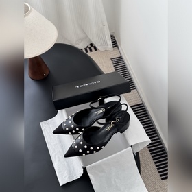 Chanel 25K Новые туфли с жемчужными це