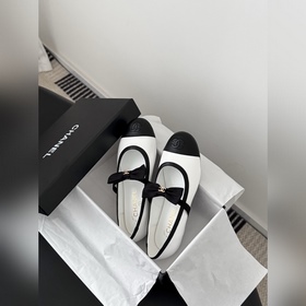 Новые туфли Chanel 25 с бантиком идеал