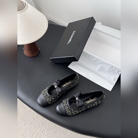 Новые туфли Chanel 25 с бантиком идеал