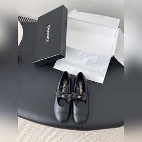 Новые туфли Chanel 25 с бантиком велик