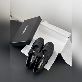 Новые туфли Chanel 25 с бантиком велик