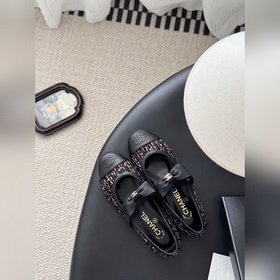 Новые туфли Chanel 25 с бантиком идеал