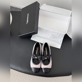 Новые туфли Chanel 25 с бантиком ид