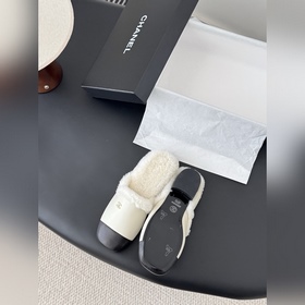 Новые меховые тапочки Chanel 25K! Э