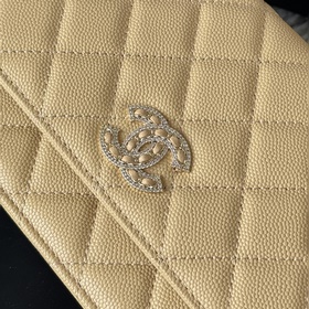 Новинка： CHANEL WOC Изготовлена из кож