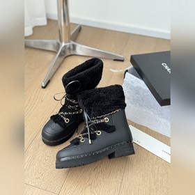 Снежные сапоги Chanel： теплые рекоменд