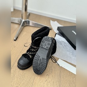 Снежные сапоги Chanel： теплые рекоменд
