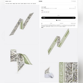 Новая модель Dior создает неповторимый