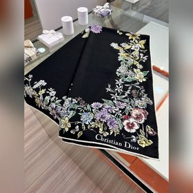 Dior 140 Двусторонняя шелково-шерст