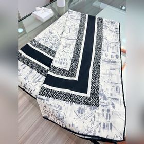 Шаль Dior с принтом — 140 Двусторонняя