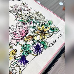 Двусторонний шелковый шарф Dior Astral