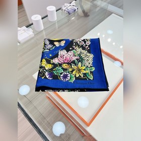 Двусторонний шелковый шарф Dior Astral