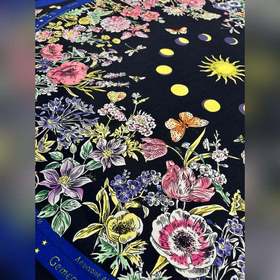 Двусторонний шелковый шарф Dior Astral