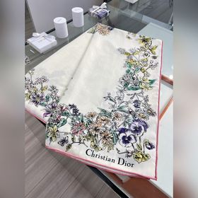 Dior 140 Двусторонняя шелково-шерст