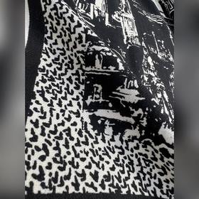 Шаль Dior с принтом — 140 Двусторонняя