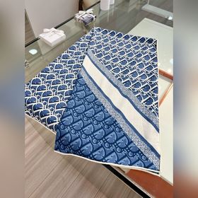 Шарф Dior с принтом [140 Двусторонняя