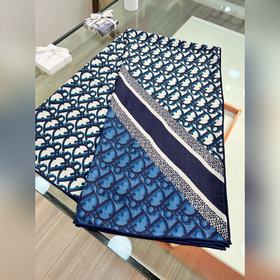 Шарф Dior с принтом [140 Двусторонняя