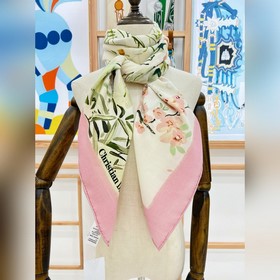 Шаль Dior с принтом 140, двусторонняя,