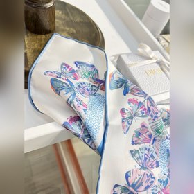 Шарф Dior из шелка с принтом [18 мм, 