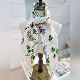 Квадратный шарф Dior с принтом — [18 