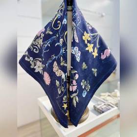 Квадратный шарф Dior с принтом - [18 